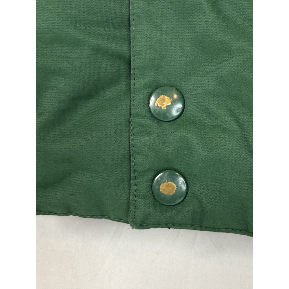 Vintage Russell Athletic Mens Small Green Bomber Jacket Zip DIXIE - Picture 7 of 12